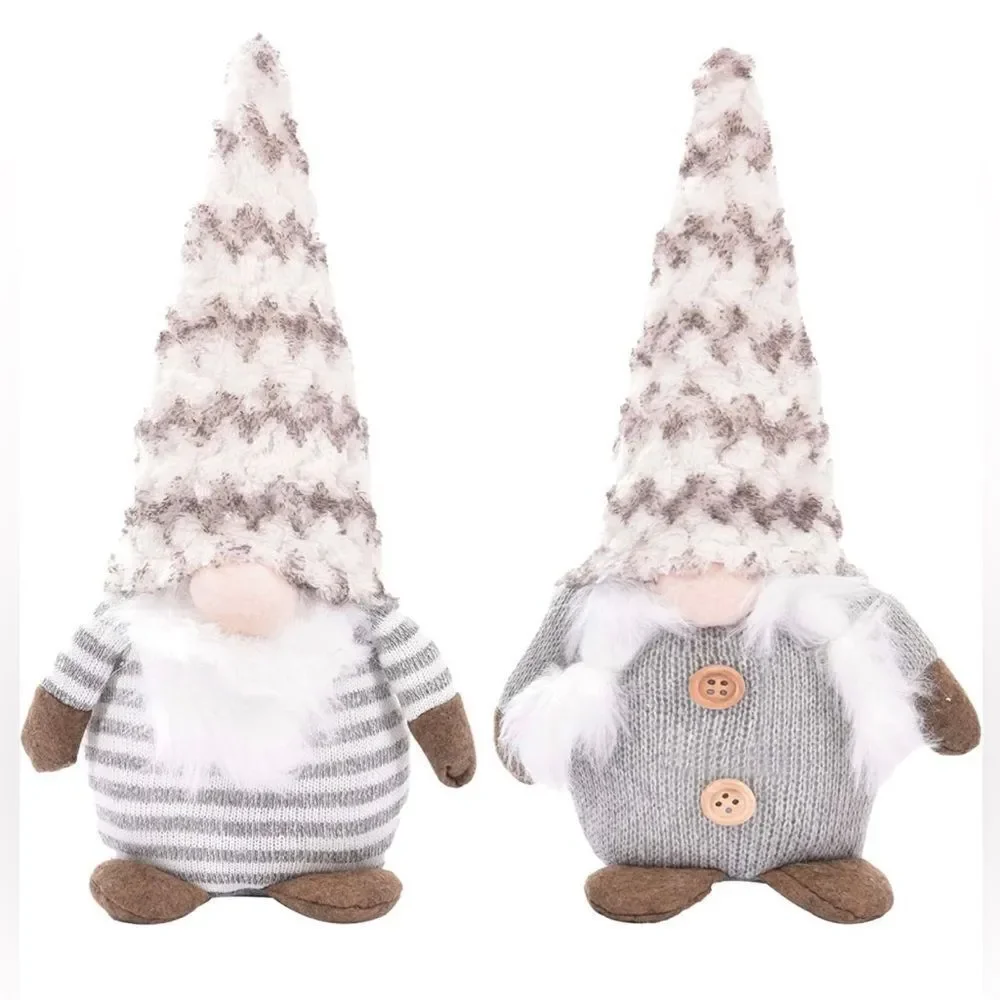 White Christmas Gnomes Decorations